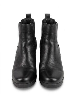 G.H. Bass & Co. Black Leather Chelsea Ankle Boots